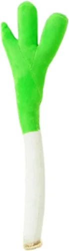 Cojín de Pollo Cojín de Suelo Cojín Decorativo Cervical Cojín de Sofá Cojín de Lectura Cojín de Coche (Cebolla China Verde, 45 cm)