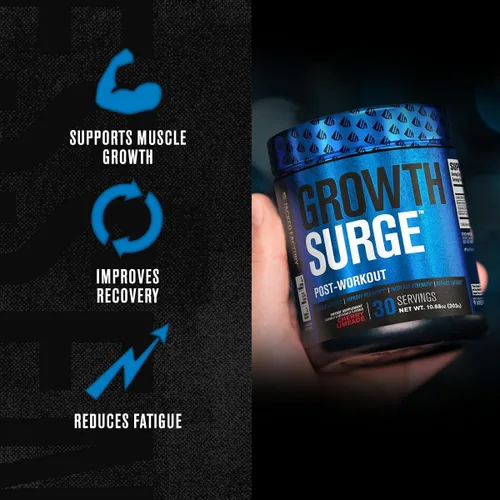 Miniatura 2 de Jacked Factory Growth Surge Creatine Post Workout con L-Carnitina - Creador muscular diario y suplemento de recuperación con monohidrato