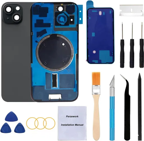 Miniatura 39 de Reemplazo de cristal trasero OEM para iPhone Xs de 5.8 pulgadas con kit de herramientas de reparación y adhesivo preinstalado (Oro)