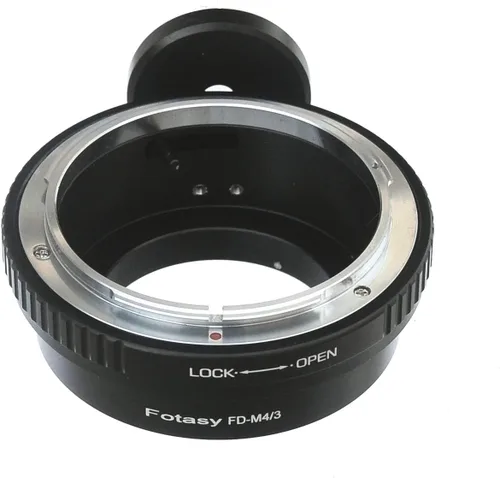 Miniatura 8 de Fotasy Adaptador Manual de Lente NK a M4/3, Montura F a MFT, Compatible con Nikon F lente Panasonic G7 G9 GF8 GF90 GH5 II GX7 GX9 GX850 G90 G91 G95