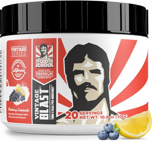 Miniatura 13 de Old School Labs Ultimate 2 etapas preentrenamiento para energía explosiva, bombas masivas y concentración - Preentrenamiento para hombres y mujeres