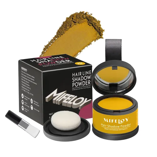 Miniatura 14 de Polvo de retoque de raíz, cobertura de cabello gris al instante, sombra de cobertura de raíces de color para mujeres para adelgazar la línea