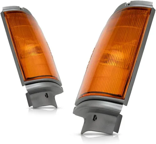 Miniatura 4 de Par de luces de estacionamiento para Toyota Pickup 1987-1988, lado del conductor y del pasajero 2WD; STD; negro TO2520115 TO2521117 81620-89162