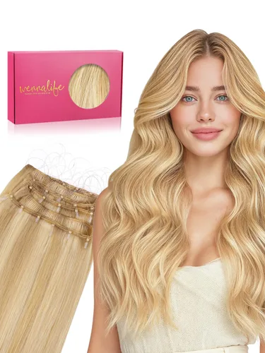 Miniatura 26 de WENNALIFE Extensiones de cabello humano real, 20 pulgadas, 3.53 onzas, color marrón chocolate, trama, cabello Remy atado a mano, extensiones