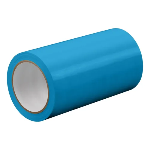 TapeCase TC414 0.375" X 72YD Azul Claro - UPVC, Cinta de sellado de bolsas azul claro, 3/8" de ancho, 72 yardas de longitud, azul claro (1 rollo)