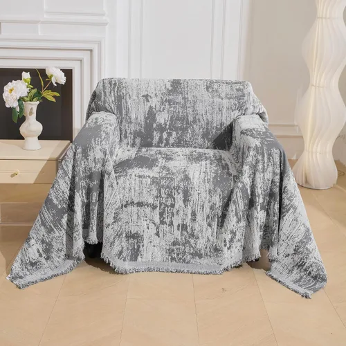 Miniatura 15 de MEETSKY Fundas para sofá modular de 3 cojines, lavables, mezcla de felpilla suave, protector de muebles, funda decorativa de estilo moderno