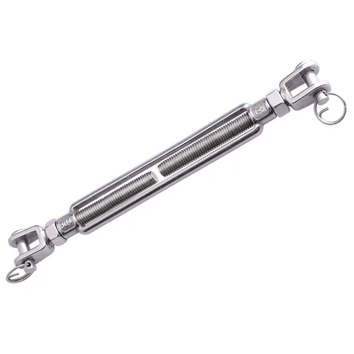 Tensores de mandíbula y mandíbula SS de 1/2 x 6.5 pulgadas M12, acero inoxidable 304, carga de 2200 libras (1 unidad)