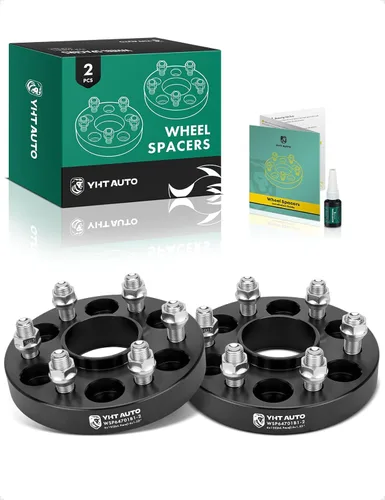 Miniatura 13 de YHTAUTO Espaciadores de rueda centrados en buje 6x120mm de 1 pulgada Compatibles con modelos Cadillac, Chevrolet, Buick, GMC y Saab, SRX, Blazer
