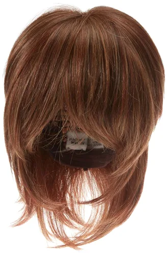 Miniatura 27 de Raquel Welch Hairuwear, peluca de longitud media con capas de volumen sutil y lazo negro, gorra de tamaño medio, RL10/12 castaño iluminado por el sol