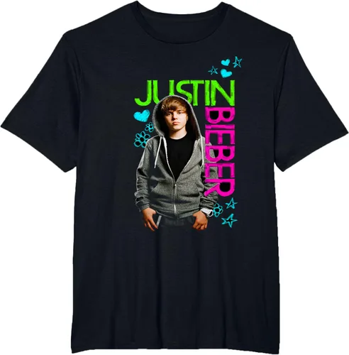 Miniatura 4 de Camiseta negra oficial de Justin Bieber S