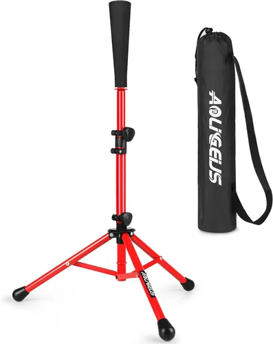 Miniatura 10 de Baseball Tee Batting Tee Softball Tee Portable Travel Hitting Tee,Easy Adjustable Height,Stable Tripod Stand