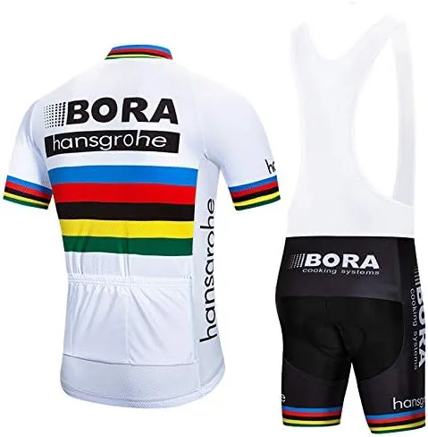 Miniatura 2 de Cycling Jersey Bike Team Bora World Champion 2018 Summer Bike Shirts Team Biking Clothing Bicycle Short Sleeves Jacket