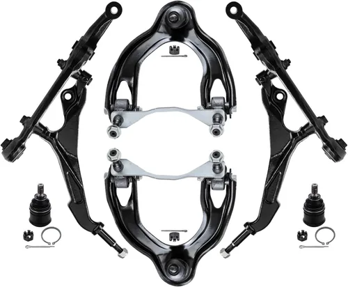 Miniatura 49 de Detroit Axle - Kit de extremo delantero para Chrysler 300 Dodge Charger Challenger 2011-2023, 2 brazos de control inferiores traseros 2 varillas