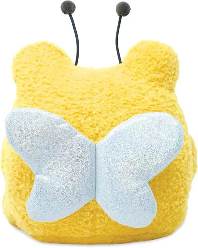 Miniatura 4 de Cuddle Barn PlushGoals - Rana Adorable y Supersuave Bumble Wawa Vestida de Abeja, Juguete de Peluche Coleccionable Kawaii, 9 pulgadas