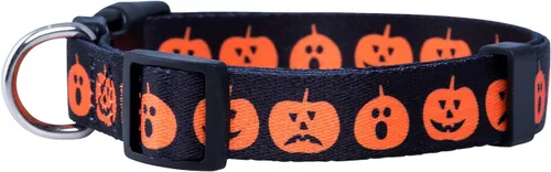 Miniatura 2 de Native Pup Collar de Perro de Halloween - Collares de Disfraz de Terror con Temática Espeluznante de Otoño - Calavera, Calabaza, Fantasma, Calabazas