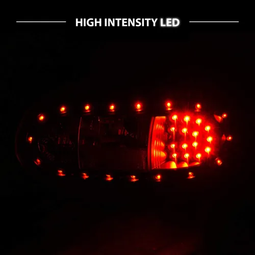 Miniatura 7 de AmeriLite Luces traseras LED negras para Mazda Miata 1999-2005 - lado del pasajero y del conductor