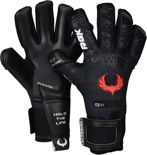 Miniatura 11 de Renegade GK Limited Edition Rogue - Guantes de portero de fútbol con microprotección (tallas 6-11, nivel 4+) Pro-Tek Fingersaves y agarre Giga