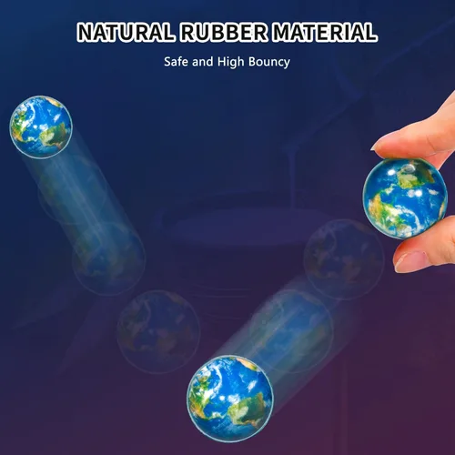 Miniatura 4 de Pllieay 24 bolas hinchables con temática de ocho planetas del sistema solar espacial para recuerdos de fiesta de niños, relleno de bolsa de regalo