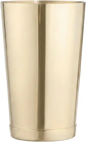 Miniatura 11 de Restaurantware Bar Lux Boston Shaker de 16 onzas, 1 coctelera chapada en cobre, parte inferior con peso sin fugas, mezclador de bebidas Martini