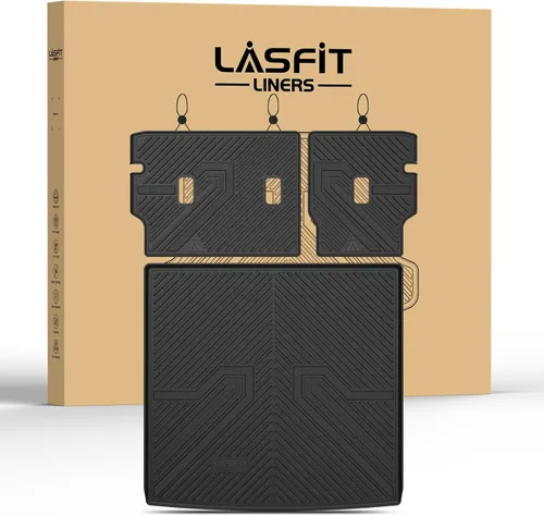 Miniatura 28 de LASFIT Tapete de maletero para Honda Civic Sedan 2022-2026 y Civic Sedan Hybrid 2025-2026, apto para todo tipo de clima, revestimiento de maletero