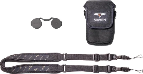 Miniatura 6 de Maven B.7 0.984 in ED Binocular (8X25, Negro/Gris)