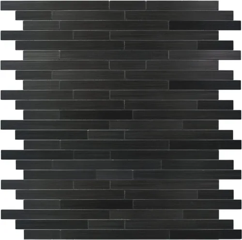 Miniatura 8 de Protector contra salpicaduras de acero inoxidable hexagonal despegar y pegar, azulejos de pared autoadhesivos de aluminio despegar y pegar