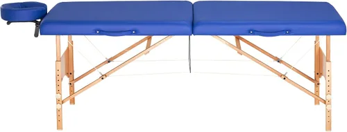 Miniatura 3 de Master Massage Brady Mesa de masaje portátil ligera, azul cielo, 27 pulgadas