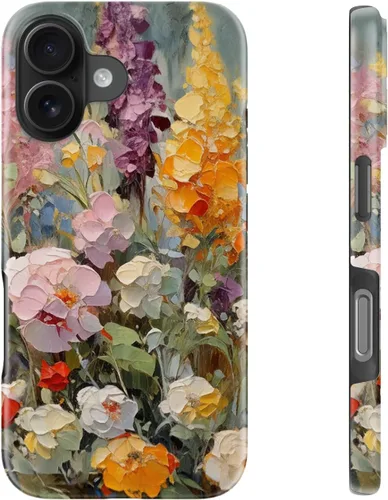 Miniatura 71 de LUHOURI Funda para iPhone 12 Mini, compatible con carga inalámbrica, doble capa, interior de silicona suave + carcasa exterior dura, bonito diseño