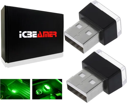 Miniatura 54 de ICBEAMER Smart USB 1-Paquete (Azul) Luz de Noche LED Automática Plug-in Miniatura para Coche, Van, Pickup, Camión, Interior, Maletero, Iluminación