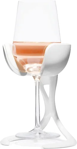 Miniatura 12 de VoChill Enfriador de copas de vino con tallo Fabricado en Estados Unidos Herramienta de vino radicalmente genial – mantiene el vino