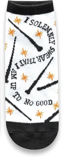 Miniatura 5 de Harry Potter Diagon Alley Wizard Magic JuniorsWomens 5 Pack Ankle Socks Size 4-10
