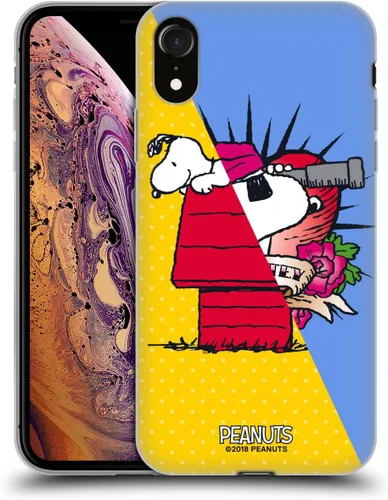 Miniatura 30 de Head Case Designs Funda de gel con licencia oficial de Peanuts Snoopy & Woodstock Halfs and Laughs [protección de grado militar] compatible