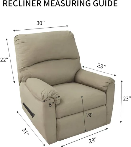 Miniatura 6 de PureFit - Funda superelástica con bolsillo p/protección de sofá/sillón - Suave cubierta de elastano antideslizante, lavable, c/base elástica, apta