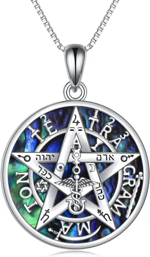 CUPENDA Collar de plata de ley con colgante de zorroserpienteunicorniobúho en la lunaconejocaballo, joyería de regalo para mujeres, mamá, hermana