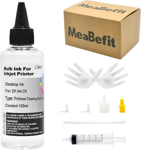 Kit de limpieza de cabezal de impresión compatible con impresoras de inyección de tinta HP Canon, funciona con 8620 8610 8600 6830 6712 6700 6600