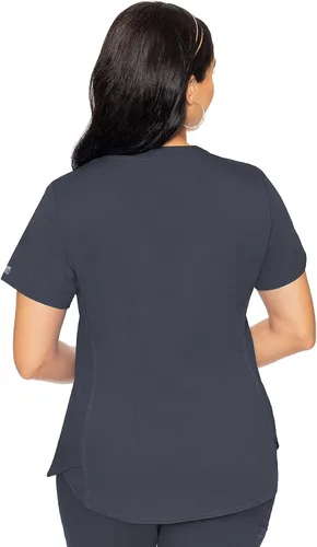 Miniatura 5 de Med Couture Touch - camisa de uniforme médico con cuello en V para mujer