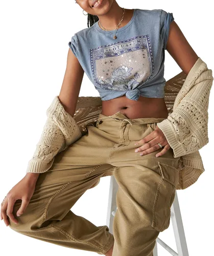 Miniatura 3 de Lucky Brand Camiseta clásica Lotus Lucky para mujer