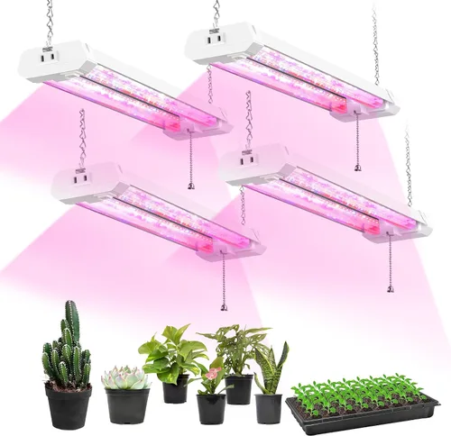 Miniatura 15 de Hlite Lámparas de cultivo de plantas ajustables de espectro completo de 16 pulgadas, luces de cultivo enlazables para plantas de interior, diseño