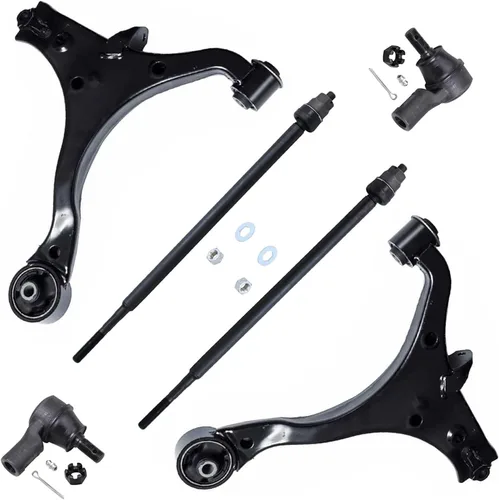 Miniatura 157 de Detroit Axle - Kit de extremo delantero para Chrysler 300 Dodge Charger Challenger 2011-2023, 2 brazos de control inferiores traseros 2 varillas