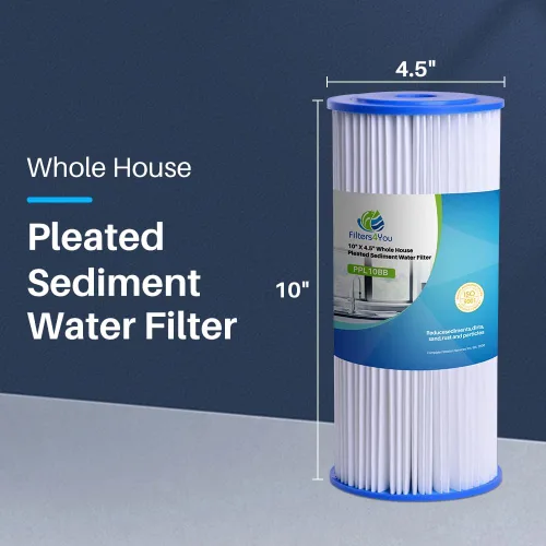 Miniatura 2 de CFS Paquete de 2 cartuchos de filtro de agua resistentes compatibles con modelos R50-BBSA - Elimina el mal sabor y el olor - Cartucho de filtro