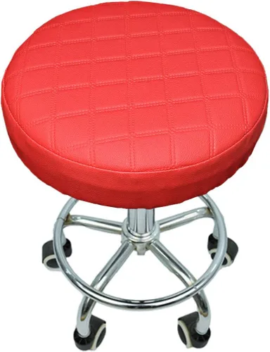 Miniatura 5 de Fundas redondas para taburetes de bar impermeables, cojín de asiento de poliuretano con protectores elásticos, alivia la presión, diámetro de 13