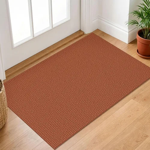 Miniatura 56 de IOHOUZE Alfombra de Área Lavable 4x6 Antideslizante con Respaldo de Goma Alfombras Tejidas para Entrada Interior Alfombras de Dormitorio Alfombra
