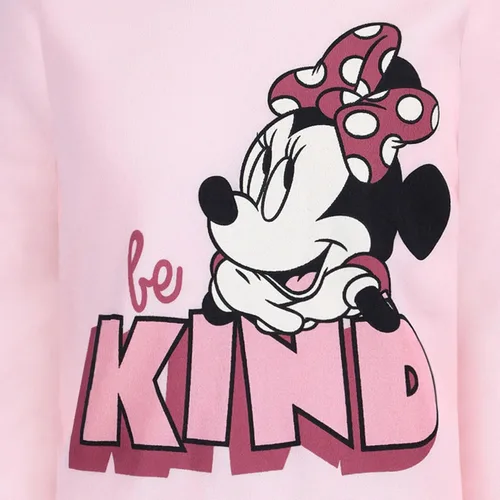 Miniatura 4 de Disney Minnie Mouse - Conjunto de sudadera con capucha y pantalones para niñas pequeñas
