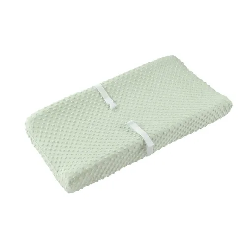 Miniatura 9 de Funda para cambiador de bebé, funda de felpa súper suave para cambiador de pañales para bebés niñas y niños, ultra cómoda, segura para bebés, se