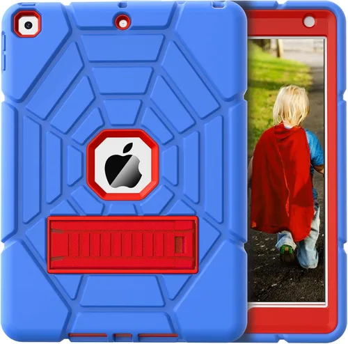 Miniatura 9 de Grifobes - Funda para iPad de 9.ª generación, para iPad de 8.ª/7.ª generación 2021/2020/2019, funda protectora resistente de 10.2" con soporte