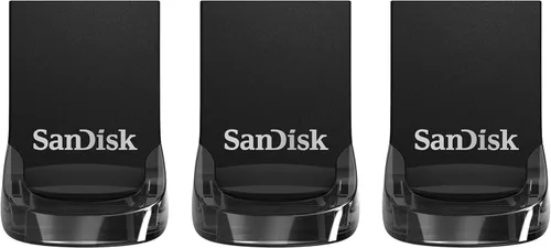 Miniatura 9 de SanDisk SDCZ430-064G-B5CT Ultra Fit - Paquete de 5 unidades flash USB 3.1 de 64 GB (5 x 64 GB) - Negro