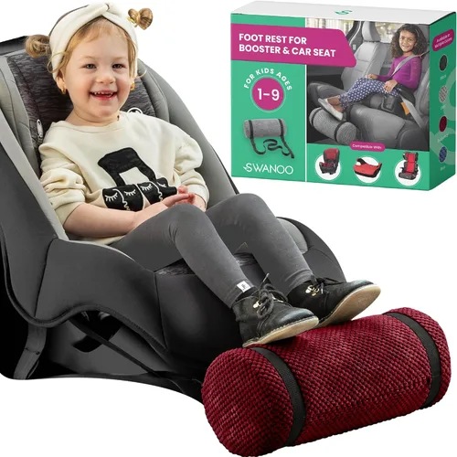 Miniatura 7 de SWANOO Reposapiés de asiento de coche para niños Accesorios para asientos de coche