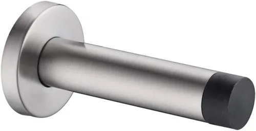 Miniatura 28 de JQK Tope de puerta, acero inoxidable 304 de grosor de 0.039 pulgadas (0.039 in), amortiguador de sonido, tope de puerta, protetor, 2 unidades, Punta