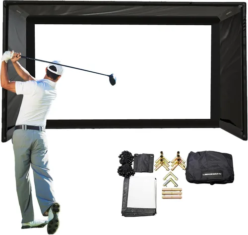 Miniatura 10 de The Indoor Golf Shop DIY Golf Simulator Enclosure - Easy-Setup Golf Simulators for Home - Includes SIGPRO Premium Impact Golf Screen, Enclosure