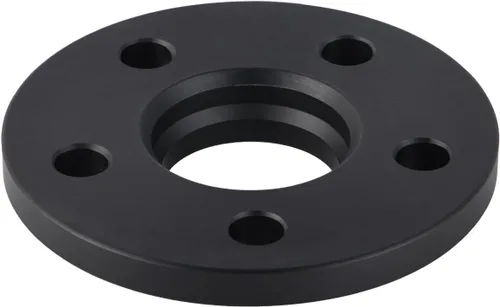 Miniatura 8 de Separadores de rueda Hubcentric negros 5x100 de 1/2 pulgada (12mm) con 56.1mm de diámetro de buje, compatibles con Subaru de 5 pernos para Impreza